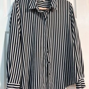 H&M Monochrome Striped Shirt